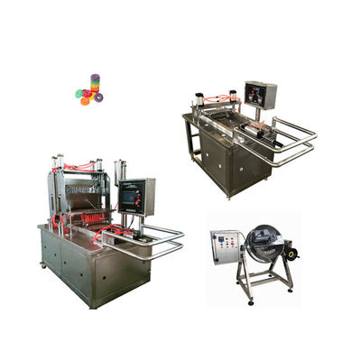 220V Commercial Sugar Soft Candy Making Machine per la produzione di caramelle gommose