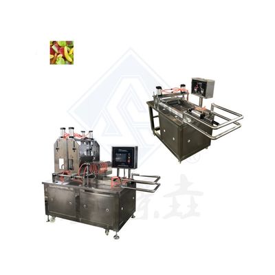 220V Commercial Sugar Soft Candy Making Machine per la produzione di caramelle gommose