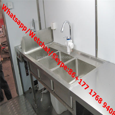 Australia Standard Mobile Food Trailer per il carrello delle spezie della cucina e personalizzabile 1500kg