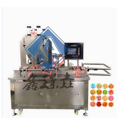 Macchina industriale per la produzione di caramelle di gelatina per il cioccolato gommoso di orso Lollipop morbido