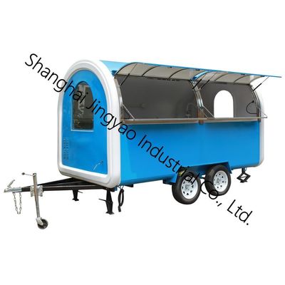 Caldaia in fibra di vetro Australia Standard Street Fast Mobile Food Cart Truck Trailer con cucina