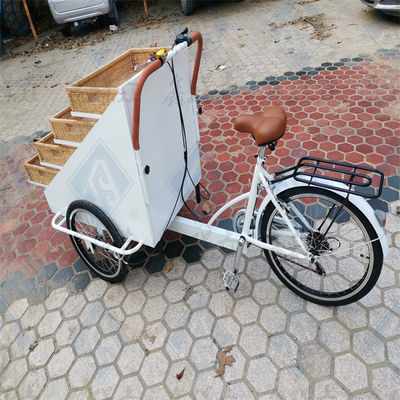 Bicicletta carrello alimentare mobile piastra di alluminio applicazioni campi impianto di trasformazione delle verdure