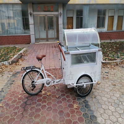 Bicicletta carrello alimentare mobile piastra di alluminio applicazioni campi impianto di trasformazione delle verdure
