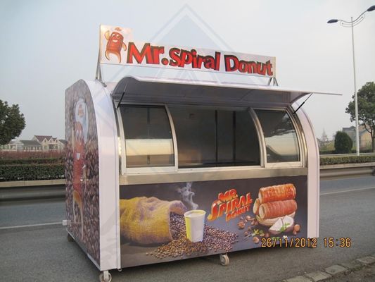 Outdoor Street Vending Food Snack Truck personalizzato con e ristorante completamente attrezzato