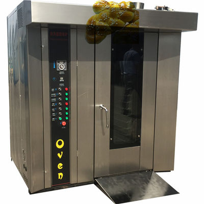 Forno da forno rotativo diesel da 1500 kg per pane Pizza Baguette di carne Riscaldamento rapido e uniforme