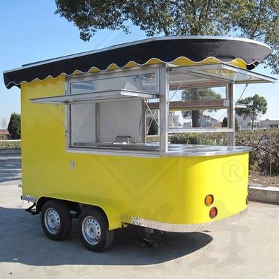 Camionetti alimentari commerciali Camionetti alimentari personalizzati con cucina completa e ponte superiore