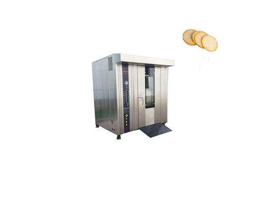 1200 KG Impianto manifatturiero Forno rotativo Macchina da cottura a gas 10 vassoi Cattura del pane