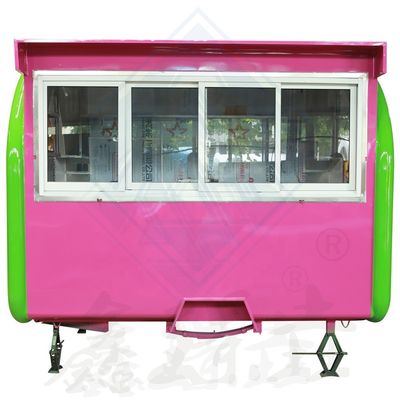 Funzione macchinaria carrello di servizio alimentare per la stazione di lavoro del tè a bolla funky