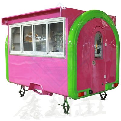 Funzione macchinaria carrello di servizio alimentare per la stazione di lavoro del tè a bolla funky