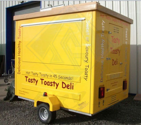 Impianto di trasformazione di ortaggi carrelli alimentari camion di bar commerciali mobili