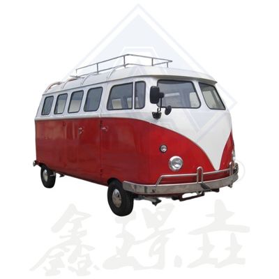 400*225*240 carrello alimentare mobile completamente attrezzato per camion elettrico per gelati e pollo arrostito