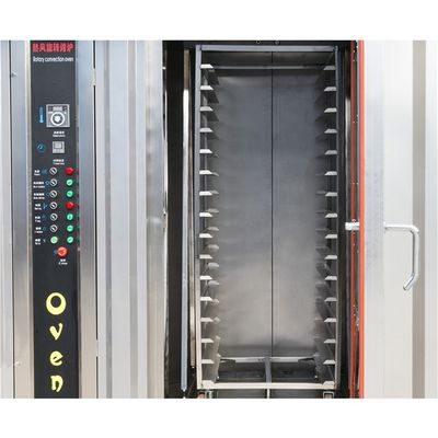 Funzione di vapore Forno rotativo a gas elettrico per la cottura del pane e la preparazione di torte