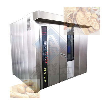 Forno rotativo per il pane in acciaio inossidabile Gas industriale/elettrico/diesel per panetteria