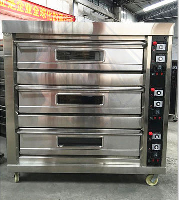 Forno da forno multifunzione per noci Equipaggiamento da forno a gas commerciale a ponte singolo