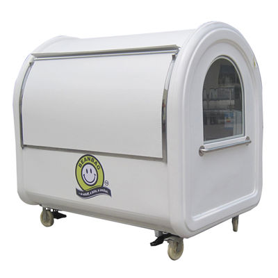 850 kg Caravan Hot Dog Cart Ice Cream Food Kiosk/ Food Vending Truck L280cm*W200cm*H210cm