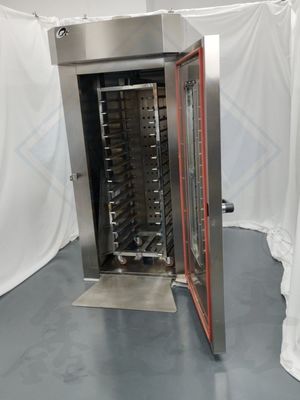 8 vassoi Forno a convezione rotante per panetteria Automazione Energia Elettricità Forno a gas
