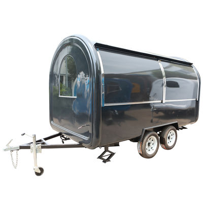 Camionetto alimentare elettrico in stile retrò per hot dog e gelati 2300*1750*2100mm Dimensione