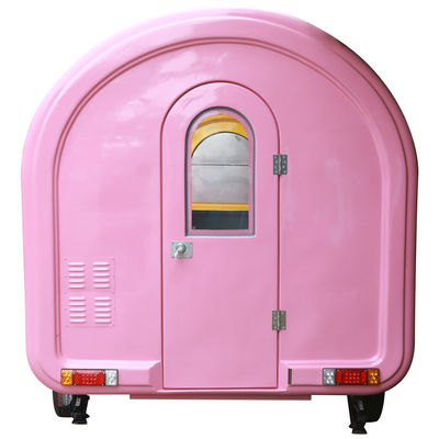 Camionetto alimentare elettrico in stile retrò per hot dog e gelati 2300*1750*2100mm Dimensione