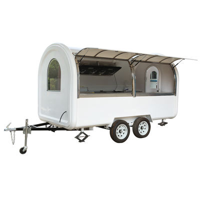 900 kg di piatti galvanizzati Food Truck per la vendita di gelati/popsicle