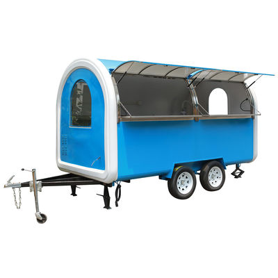 900 kg di piatti galvanizzati Food Truck per la vendita di gelati/popsicle