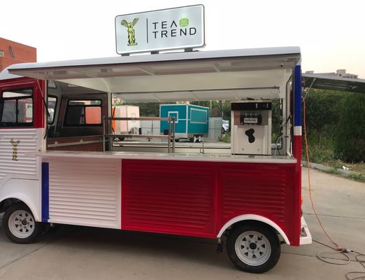 1.5kw Vending Snack Electric Mobile Kitchen Food Truck Fast Food Mobile Tricycle Multifunzionale Food Van