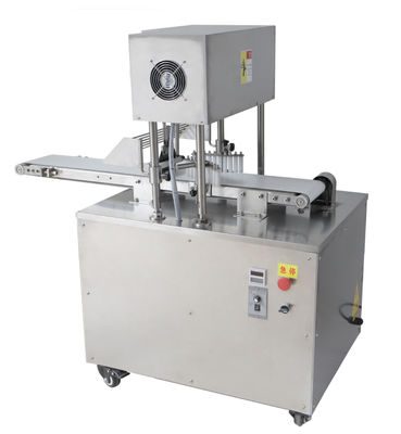 220V 120pcs/min Macchina di riempimento con incrustazione inferiore per biscotti d'orso e gelato Mochi