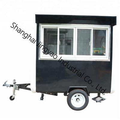 Adesivi esterni personalizzati CE OEM GAS Food Truck con acciaio inossidabile e ruota grande
