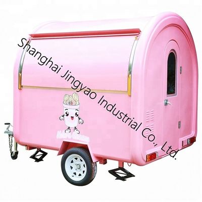 Adesivi esterni personalizzati CE OEM GAS Food Truck con acciaio inossidabile e ruota grande