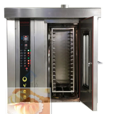 Funzione di cottura del pane Pita automatico Forno a gas elettrico Diesel a convezione rotante 50.5kw