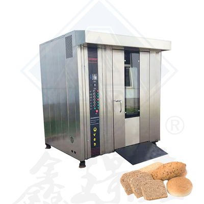 Forno rotativo elettrico a motore diesel per pane completamente automatico per un controllo preciso della temperatura