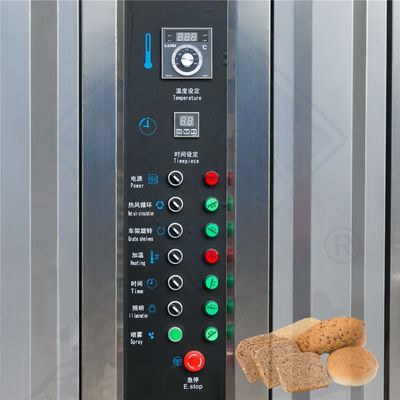 Forno rotativo a gas per la cottura del pane Pita su linea automatica