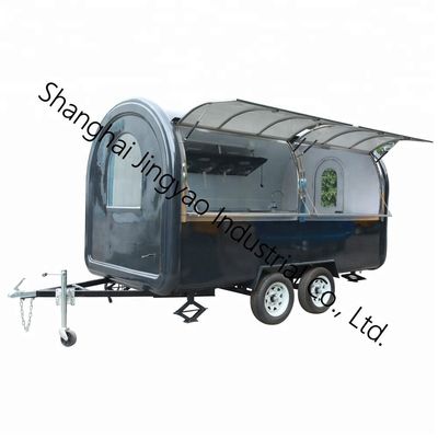 Macchina per gelati a triciclo elettrico a colori personalizzata con ruota grande e barra trainata