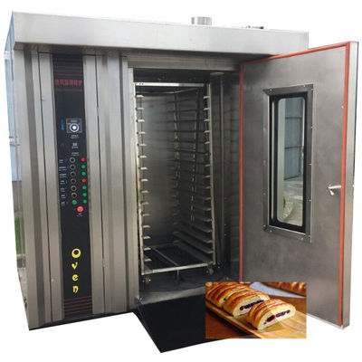 32 vassoi rotativa automatica macchina di cottura a gas industriale per apparecchiature di trasformazione alimentare