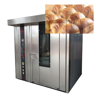 32 vassoi rotativa automatica macchina di cottura a gas industriale per apparecchiature di trasformazione alimentare