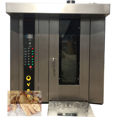 Alimenti e bevande 1800*2000*2200 Gas elettrico Diesel Automatico 16/32 Forno rotativo Forno da forno