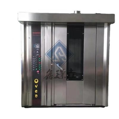 Alimenti e bevande 1800*2000*2200 Gas elettrico Diesel Automatico 16/32 Forno rotativo Forno da forno
