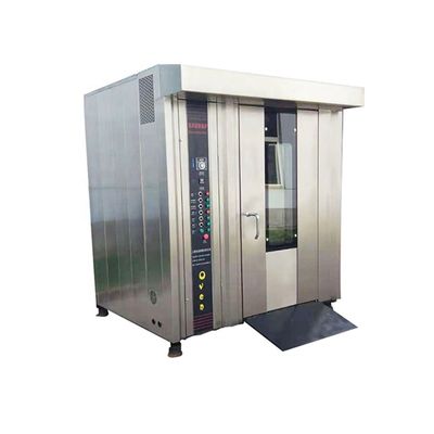 16/32/64 vassoi forno elettrico a gas diesel rotativo per la cottura del pane macchina di produzione