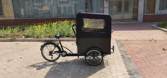 Triciclo da fast food di dimensioni personalizzabili con carrello da caffè piastra di alluminio