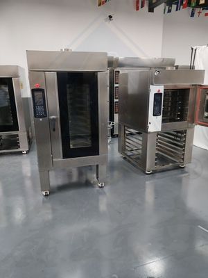 Forno industriale elettrico a 15 vassoi per l'automazione della panetteria commerciale nelle attrezzature di panetteria