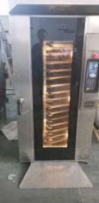 Forno industriale elettrico a 15 vassoi per l'automazione della panetteria commerciale nelle attrezzature di panetteria