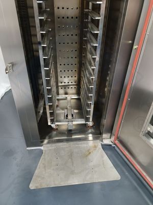 Forno industriale elettrico a 15 vassoi per l'automazione della panetteria commerciale nelle attrezzature di panetteria