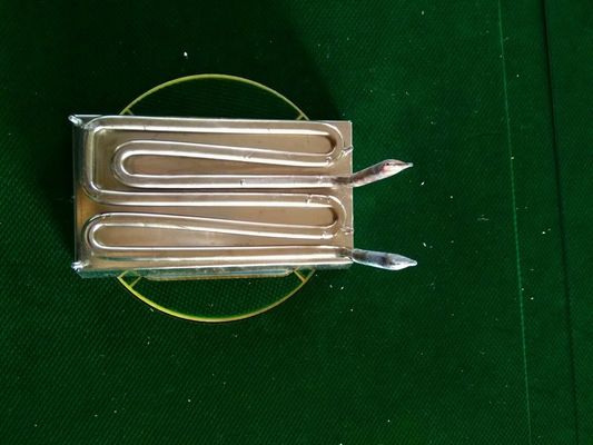 6*14 Dimensioni Evaporatore di ghiaccio per macchine automatiche di produzione di ghiaccio a cubo Produttività 48 kg/giorno