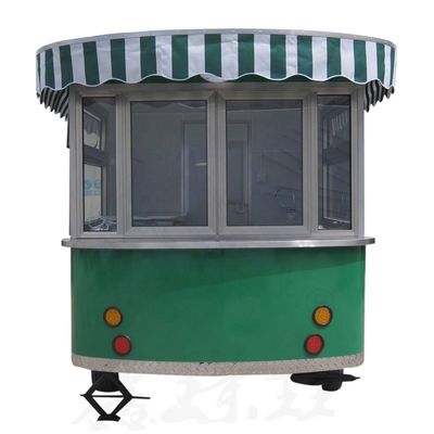 1200 kg Capacità di carico Motore triciclo carrello alimentare mobile per la spiaggia di tacchino carrello espositivo alimentare