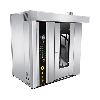 Forno rotativo completamente automatico con funzione di vapore per la produzione di biscotti