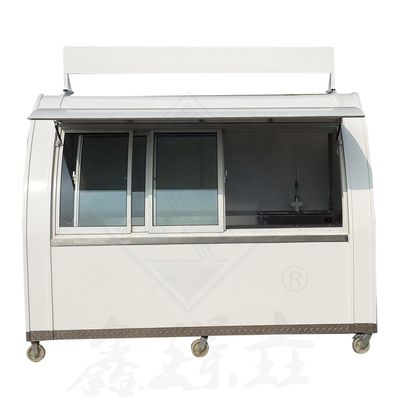 Carrello di hot dog commerciale con dimensioni 285*200*215 e materia prima di mais