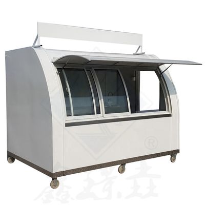 Carrello di hot dog commerciale con dimensioni 285*200*215 e materia prima di mais