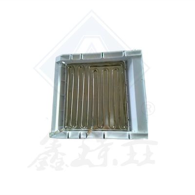 Macchine semiautomatiche per il ghiaccio a cubi 100 kg 300 kg 500 kg Evaporatore a cubi di ghiaccio per funzionamento