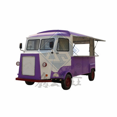 Camion alimentare elettrico mobile Pasta sandwich hamburger 60V tensione chiusa Tipo di carrozzeria