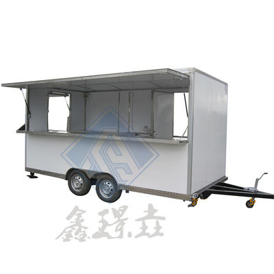 Camionetti alimentari elettrici mobili Camionetto per la consegna di cibo per hot dog con latte e materie prime