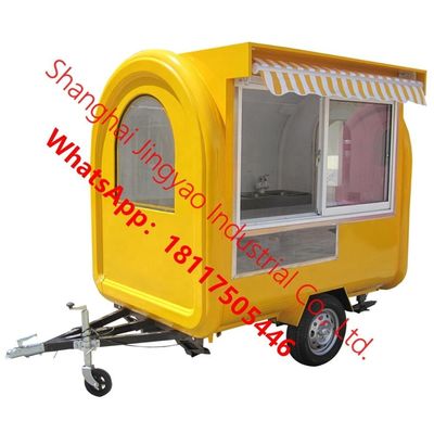Shanghai Jingyao Mobile Food Cart Perfetto per applicazioni di vendita al dettaglio e panetteria